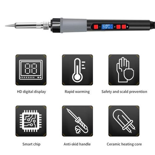 Adjustable Temperature Soldering Welding Iron 80W 220V Item | Buy Adjustable Temperature Soldering Welding Iron 80W 220V | SPOP Enterprise Global
